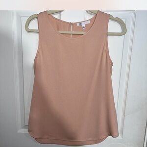 DR2 Tan Pink Sleeveless Relaxed Tank Top